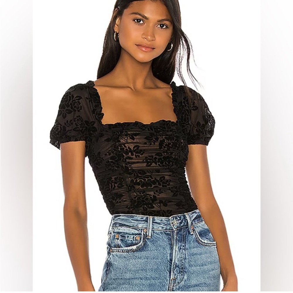 Majorelle Black Body Suit - S